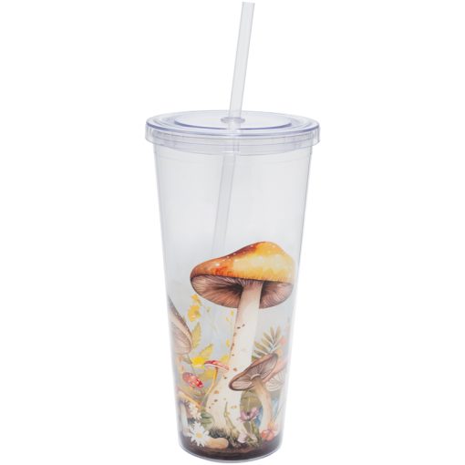 Mushroom Drink Tumbler - 24oz