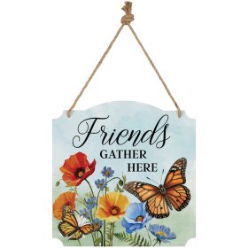 Monarch Friend - Metal Wall Sign