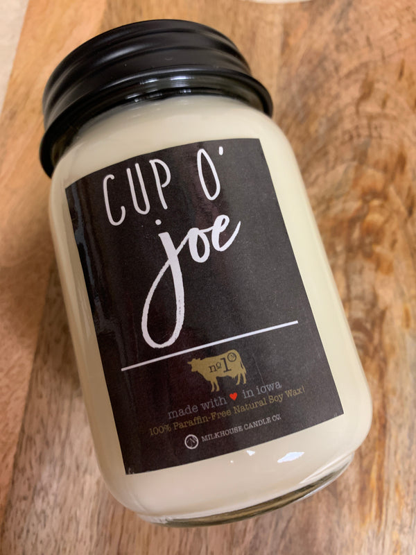 Cup O' Joe Mason Jar Candle