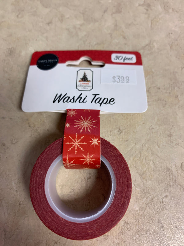 Sparkling Snowflakes -  Washi Tape