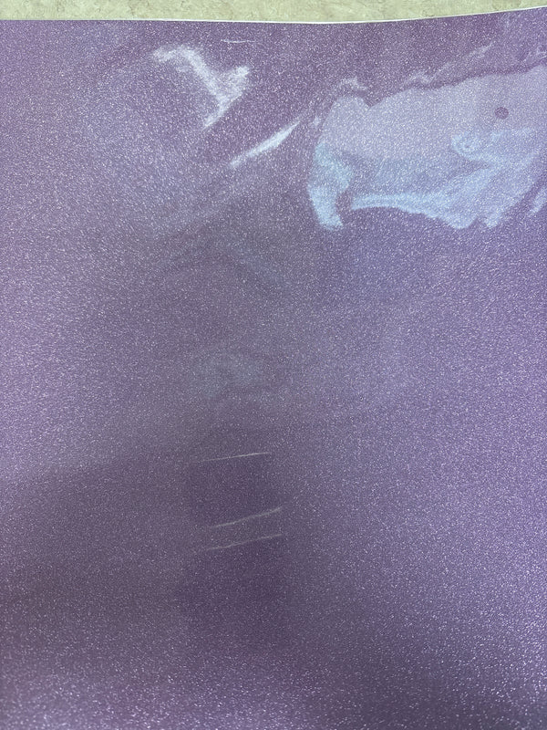 Glitter Paper - Grape - 12 x 12 Scrapbook Paper