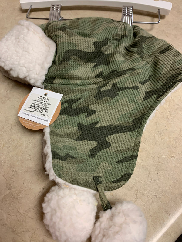 Camo Sherpa Hat
