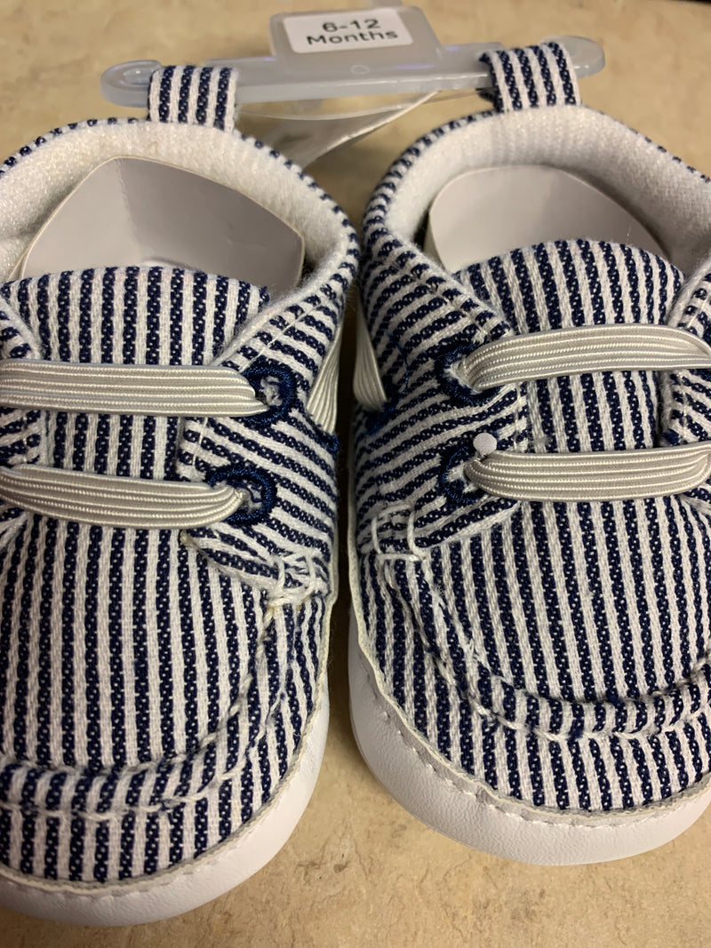 White and Navy Shoes