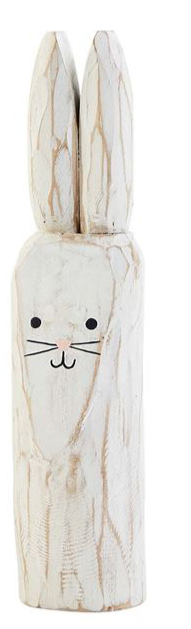Small Bunny Wood Block Sitters