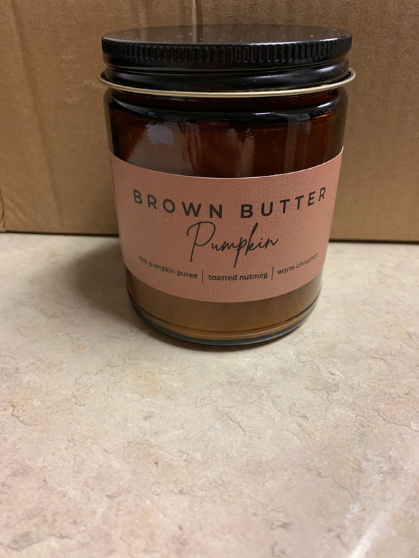 Brown Butter Pumpkin 7oz Candle Statement Collection