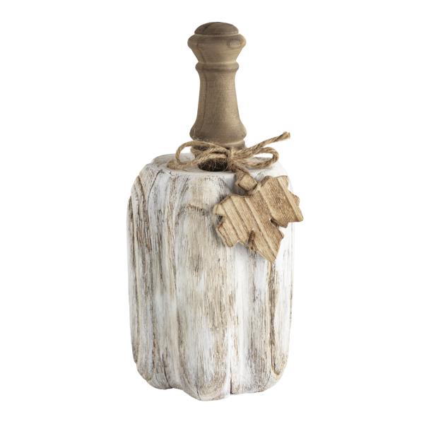 Medium Wood Baluster Pumpkin