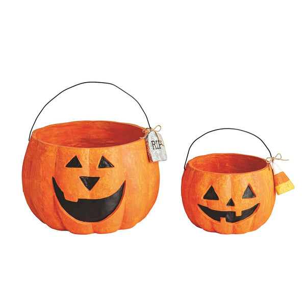 Jack - O - Lantern Treat Bucket Sets