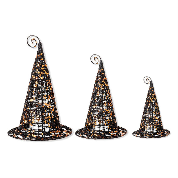 Black Glittered Hat - Small - (One of Each Hat)