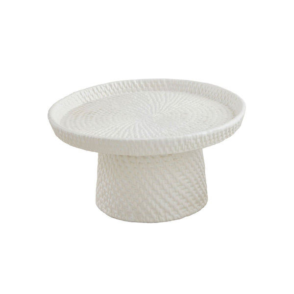 Large Woven Ceramic Pedestal