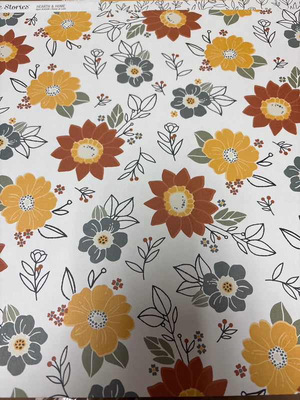 Home at Last - Hearth and Home - 12 x 12 Scrapbook Paper