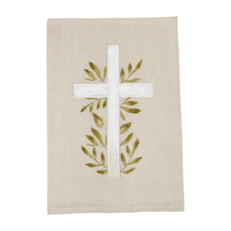 Cross  Painted Towel