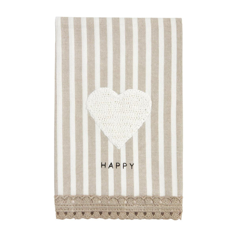 Happy Crochet Towel