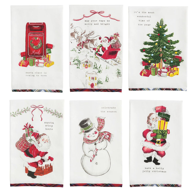 Celebrate The Season Printed Towel - Snowman