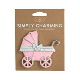Baby Girl Charm - Simply Charming - Interchangeable Charm Attachment
