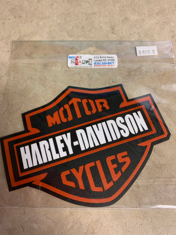 Harley Davidson Motorcycles - Die Cut