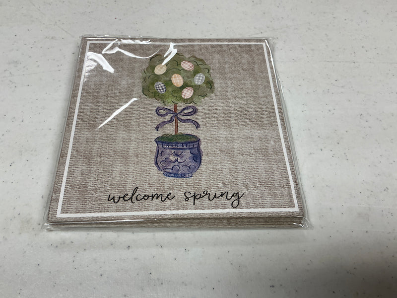 Egg Topiary Napkin