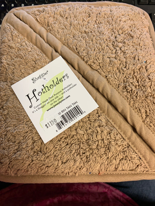 Potholder - Hotholder - Tan