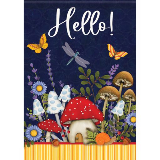 Mushroom Medley  - Garden Flag