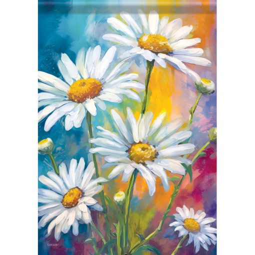Daisies Splash  - Garden Flag