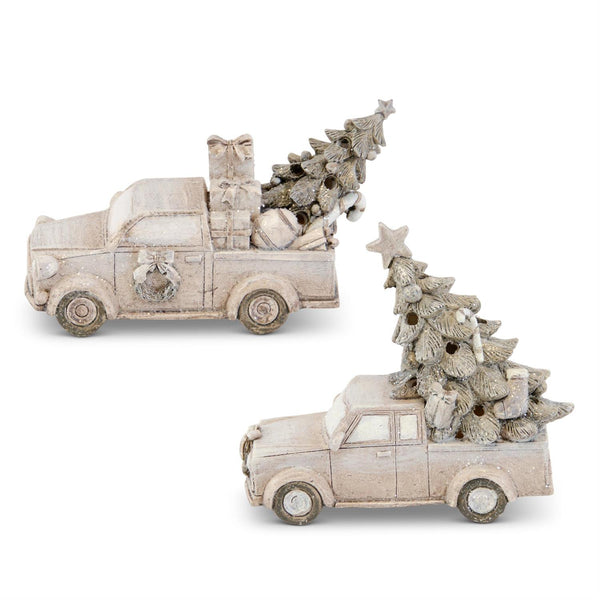 LED Resin Tan Trucks w/Timers - 6 inch