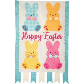 Easter Bunnies - Garden Flag