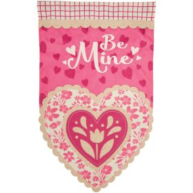 Be Mine Heart - Garden Flag