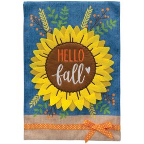 Sunflower Flag - Hello Fall Sunflower