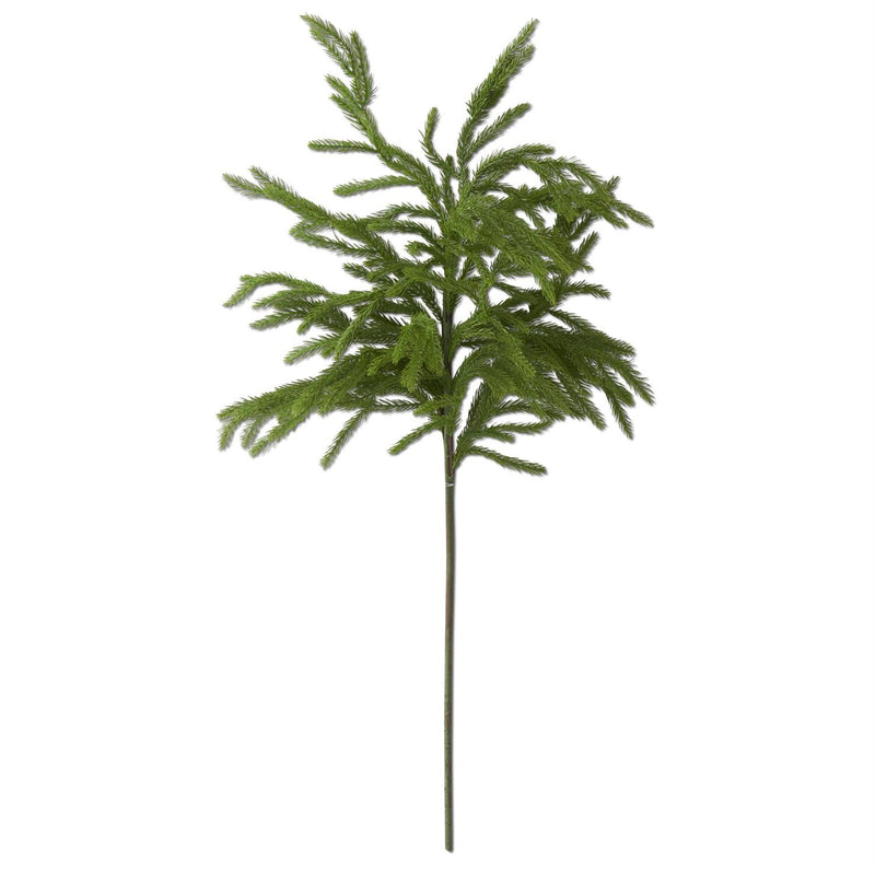 Real Touch Norfolk Pine Branch Stem - 32 Inch