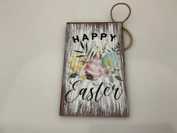 Happy Easter - Small Hanging Sign