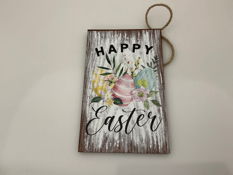 Happy Easter - Small Hanging Sign