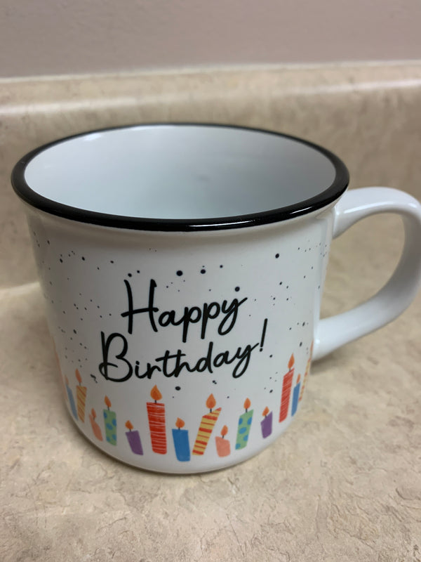 Happy Birthday  - Vintage Mug