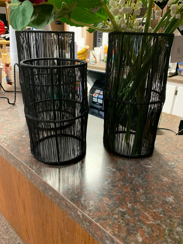 Dark Metal Baskets - Large