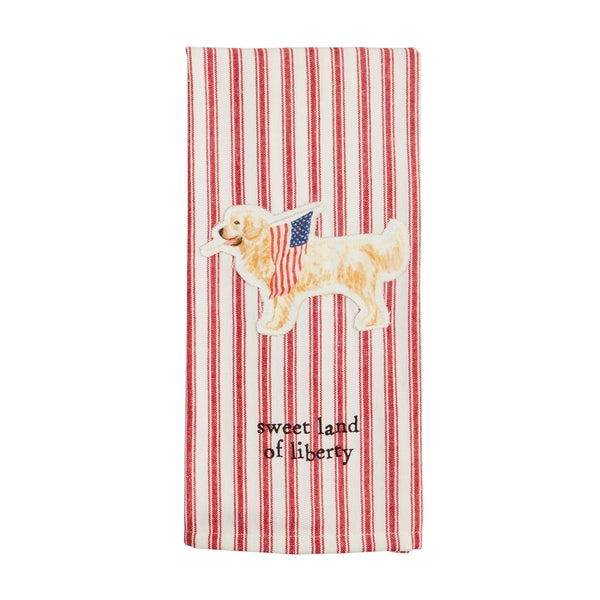 Dog Patch Americana Towel