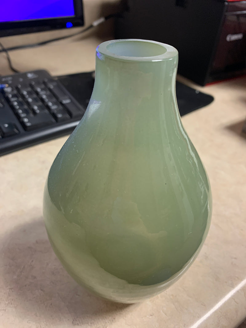 Medium Green Glass Vases  - #5