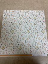 Wonderful Wildflowers - Silly Goose - Scrapbook Paper -  12 x 12