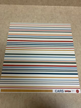 Stripe Paint Job - Cars - 12 x 12 - Scrapbook Paper