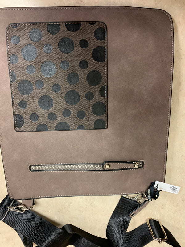 Cov Envelope Crossbody - Nutmeg and Dots