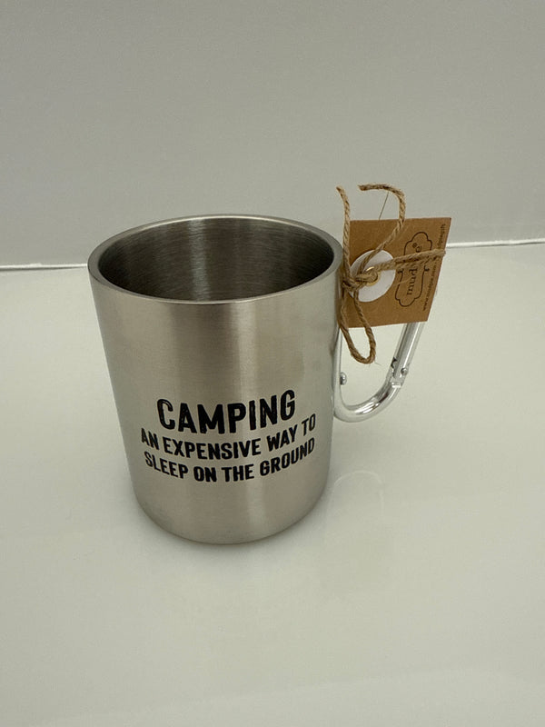 Silver Carabiner Mug
