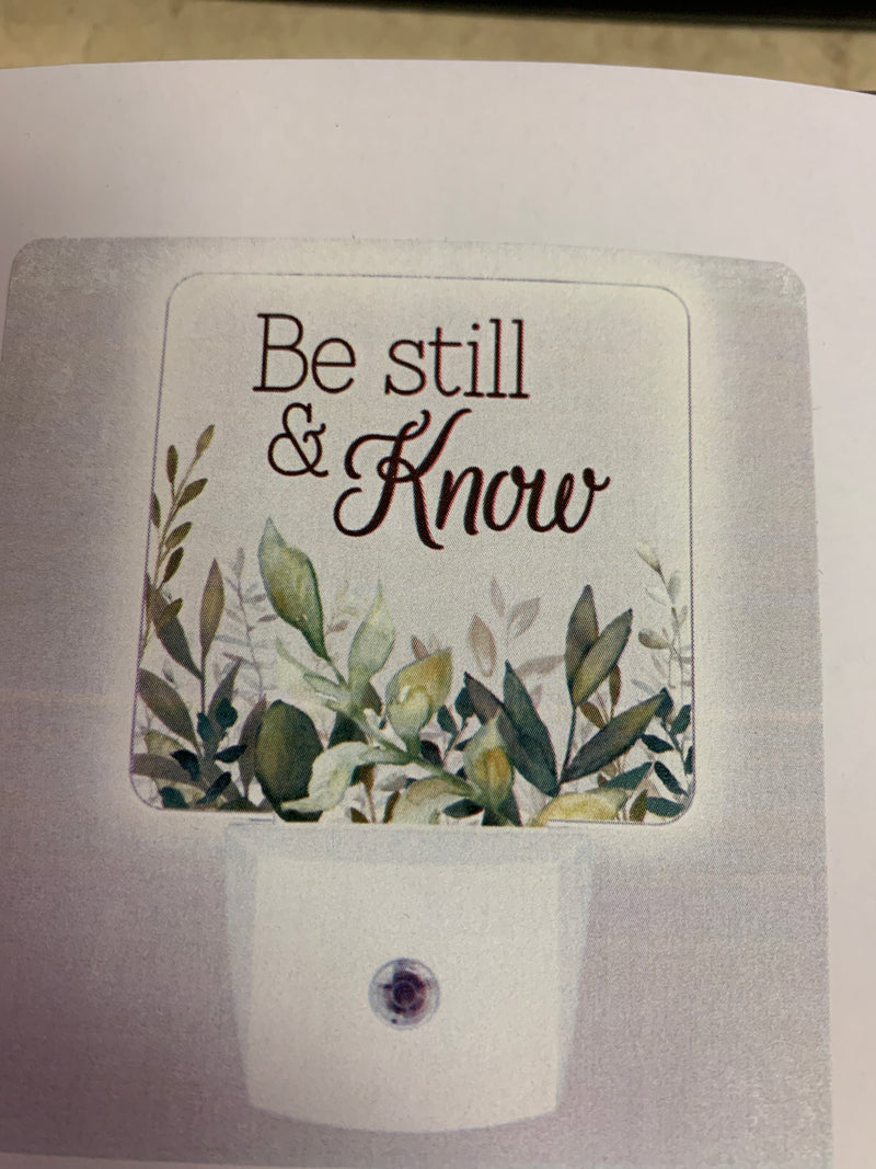 Be Still & Know - Nightlight