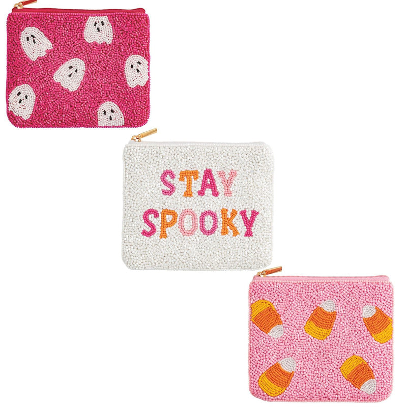Halloween Beaded Case - Ghost