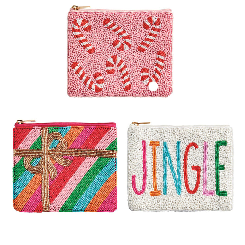 Holiday Coin Case - Bow