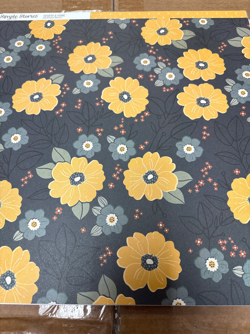 Bless Us - Hearth and Home - 12 x 12 Scrapbook Paper