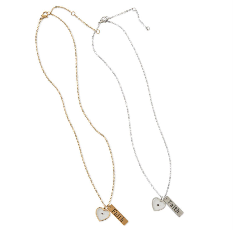 Silver Mustard Seed Faith Necklace