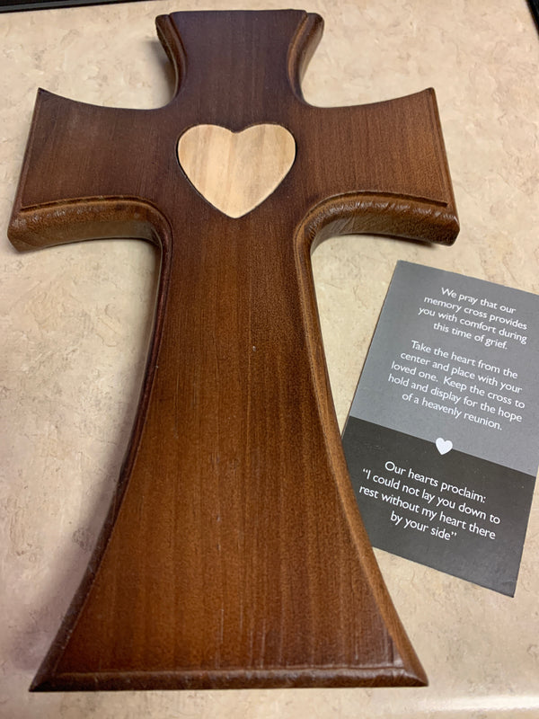 Memory Cross - Wood