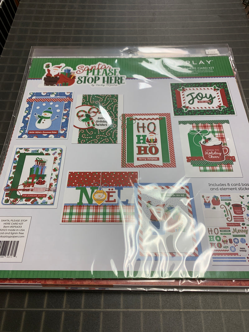 Santa Please Stop Here Paper Pack