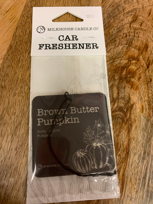 Brown Butter Pumpkin - Car Freshener