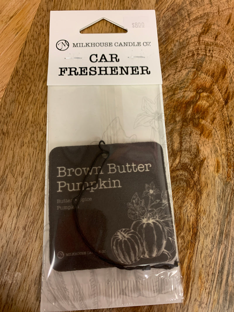 Brown Butter Pumpkin - Car Freshener