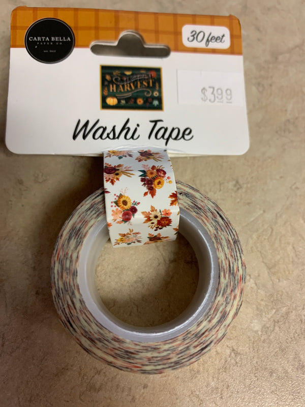 Fall Flowers -  Washi Tape