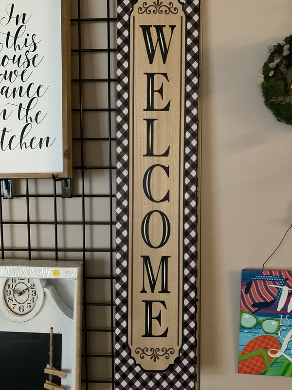 Welcome - Wall Sign