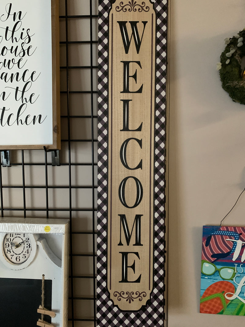 Welcome - Wall Sign